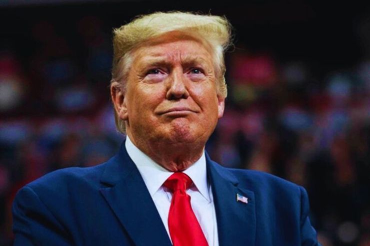 L'ex presidente Donald Trump